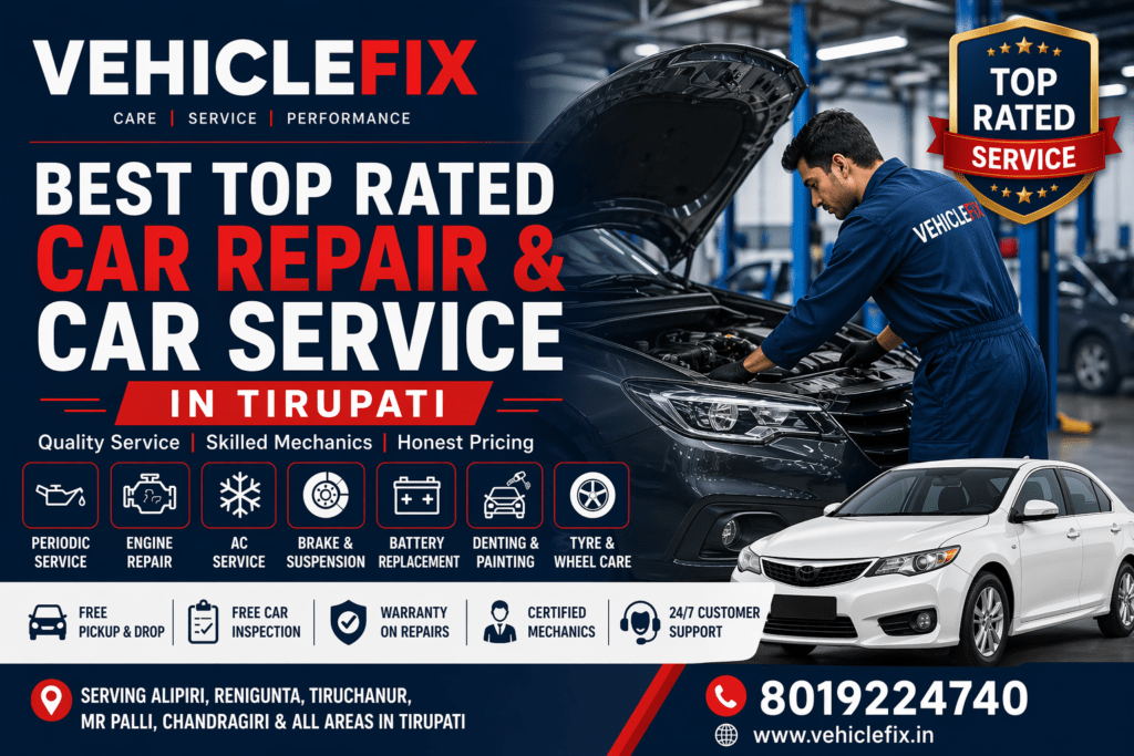 road side assistance car service in tirupati