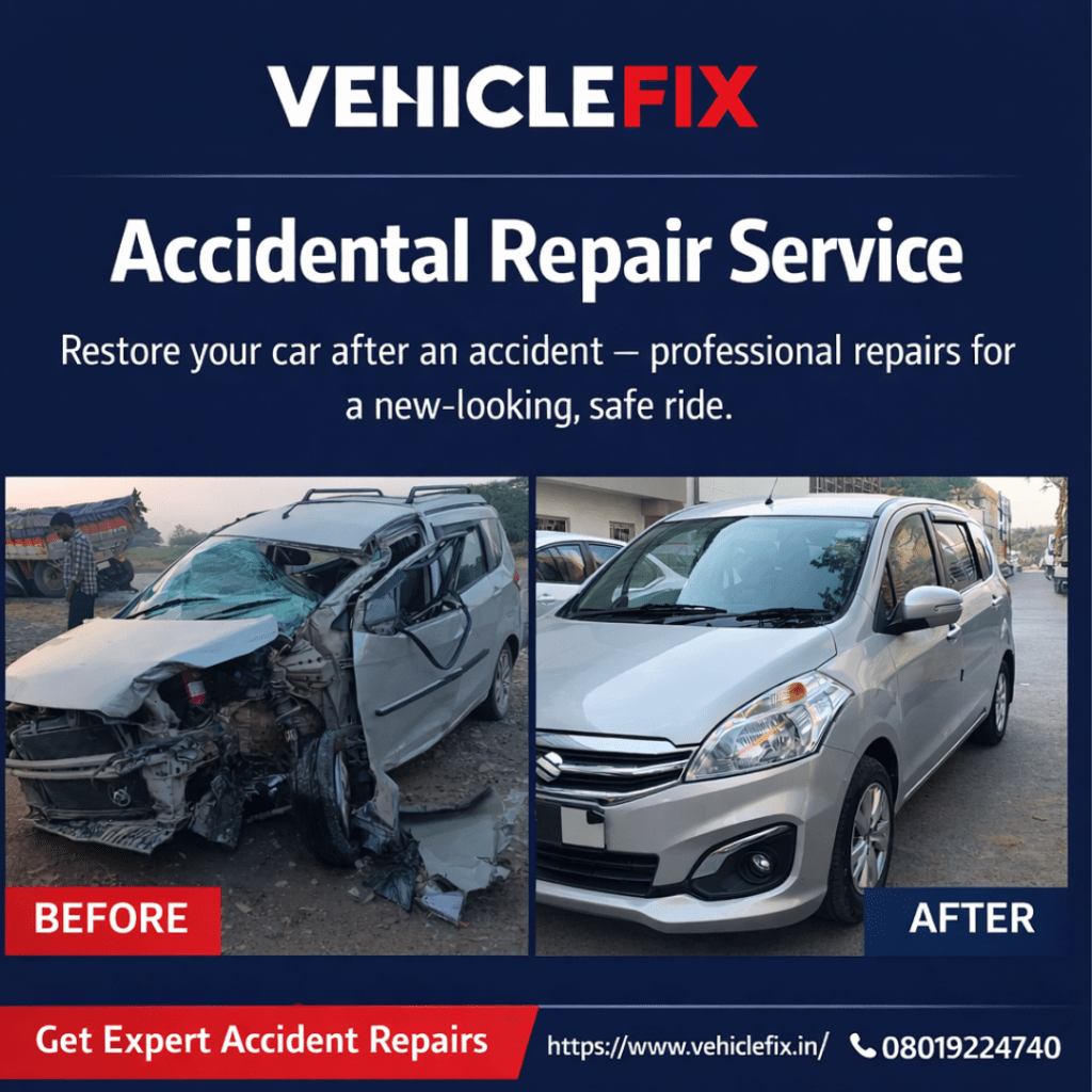 accident car repair service in gachibowli