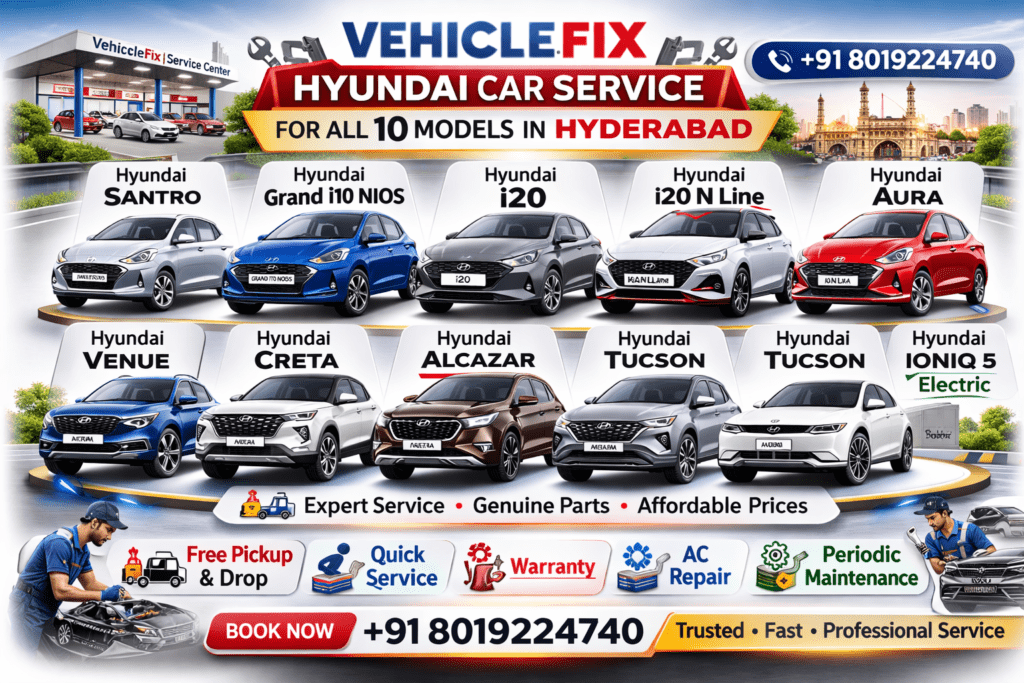 Best Hyundai service center in Hyderabad