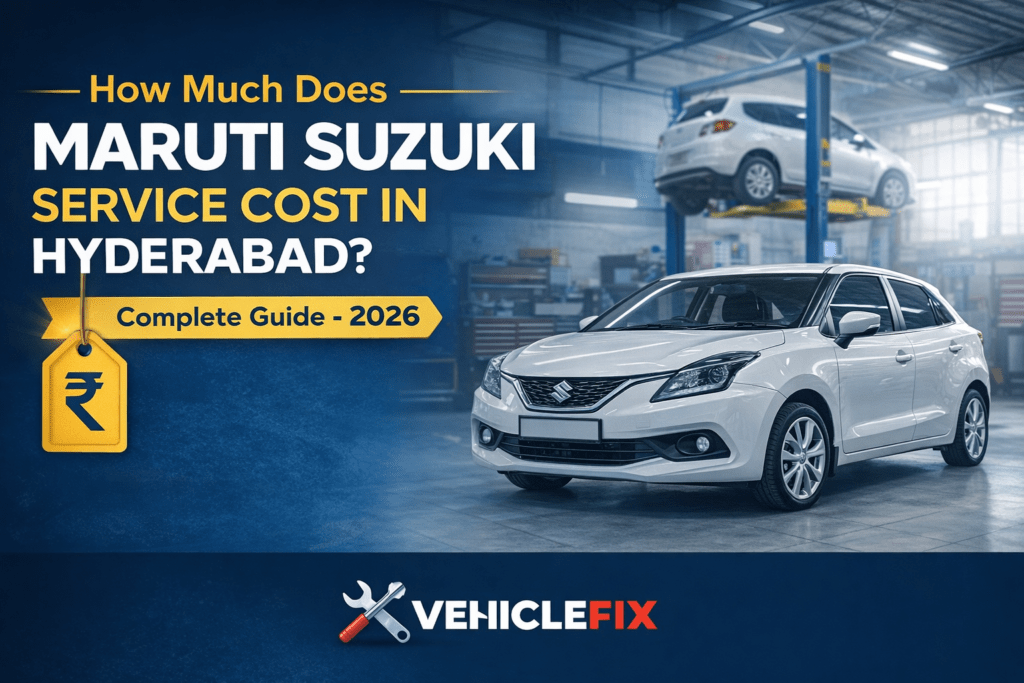 Maruti Suzuki service near me in Hyderabad