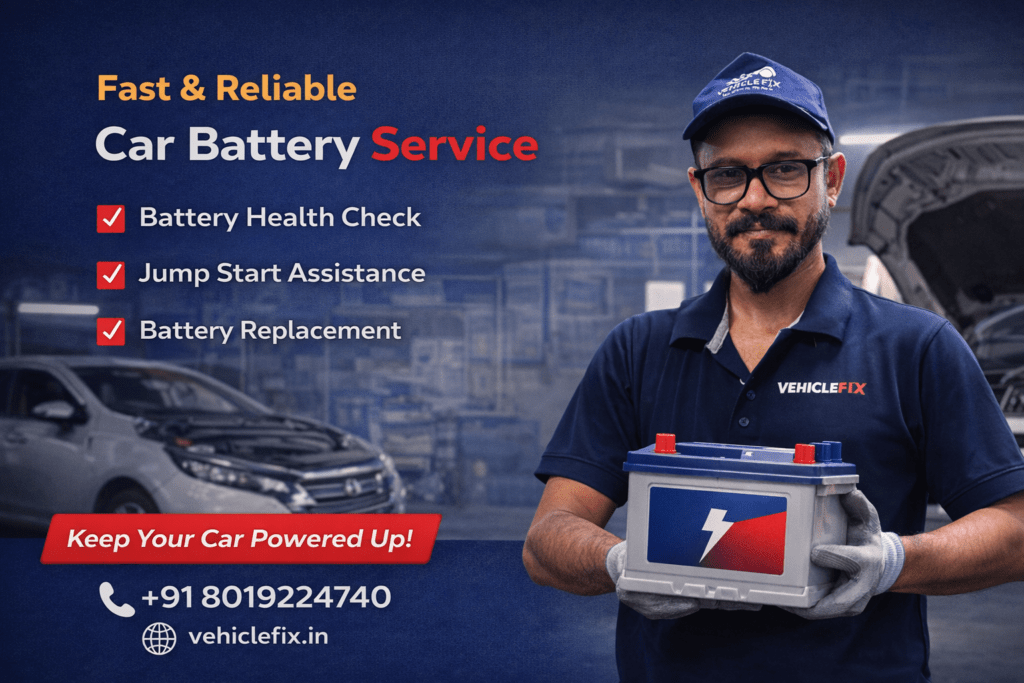 Car Battery Replacement Service in Hyderabad