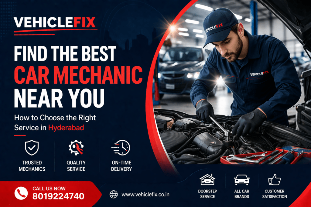 Doorstep Car Mechanic Hyderabad