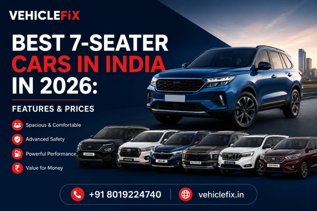 Best 7 seater cars in India with price