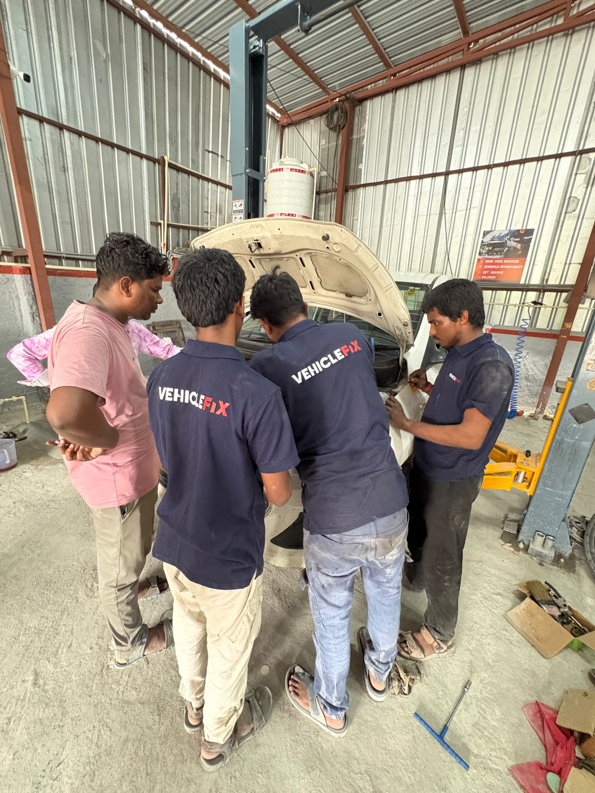 VehicleFix Car Repair Workshop Hyderabad