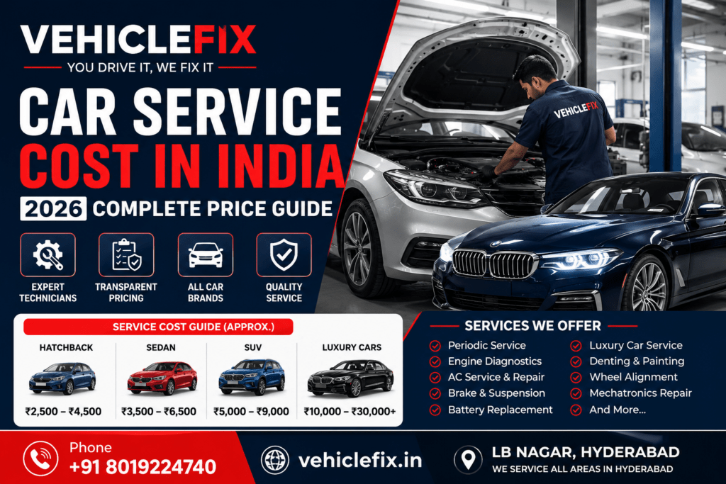 car maintenance cost in India